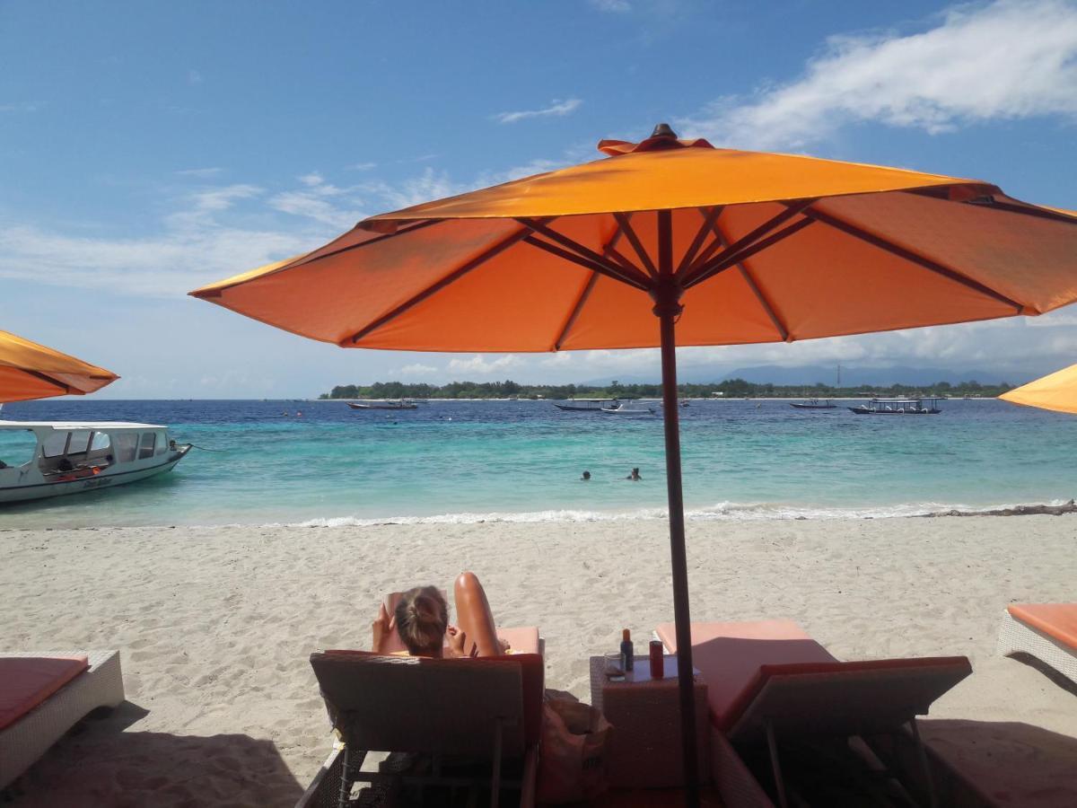 Hotel Cape Rose Gili Trawangan Exterior foto