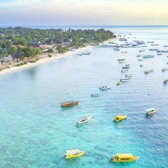 Hotel Cape Rose Gili Trawangan Exterior foto